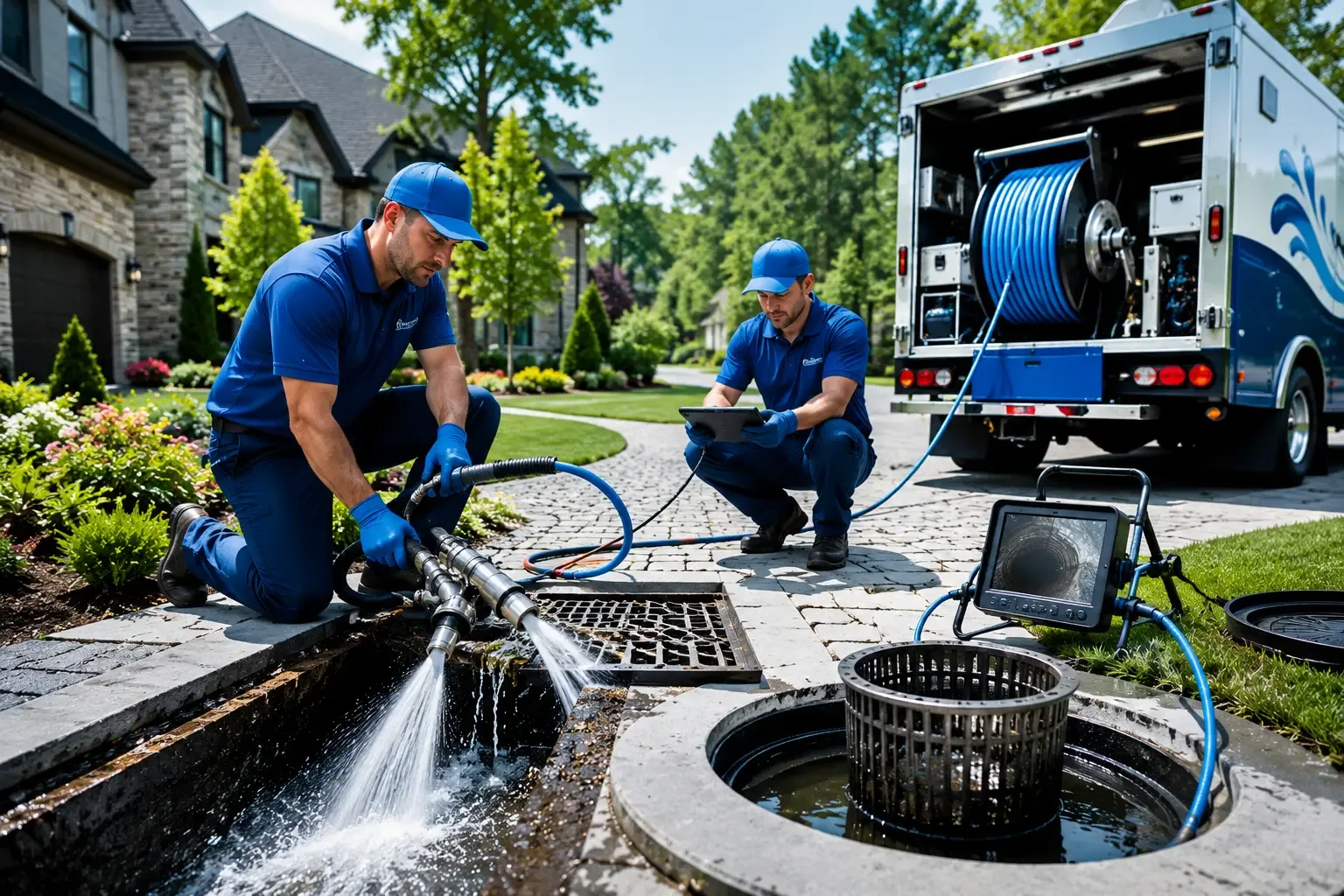 Local outdoor drain cleaning professionals in Norristown, PA